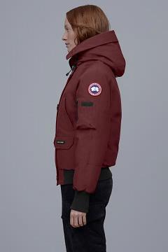 Chamarras Canada Goose Mujer México - Chilliwack Chaqueta De Bombardero Rojos Oscuro MX0213798